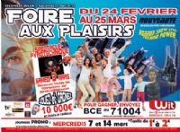Foire aux plaisirs Bordeaux Quinconces. Du 24 février au 25 mars 2012 à Bordeaux. Gironde. 